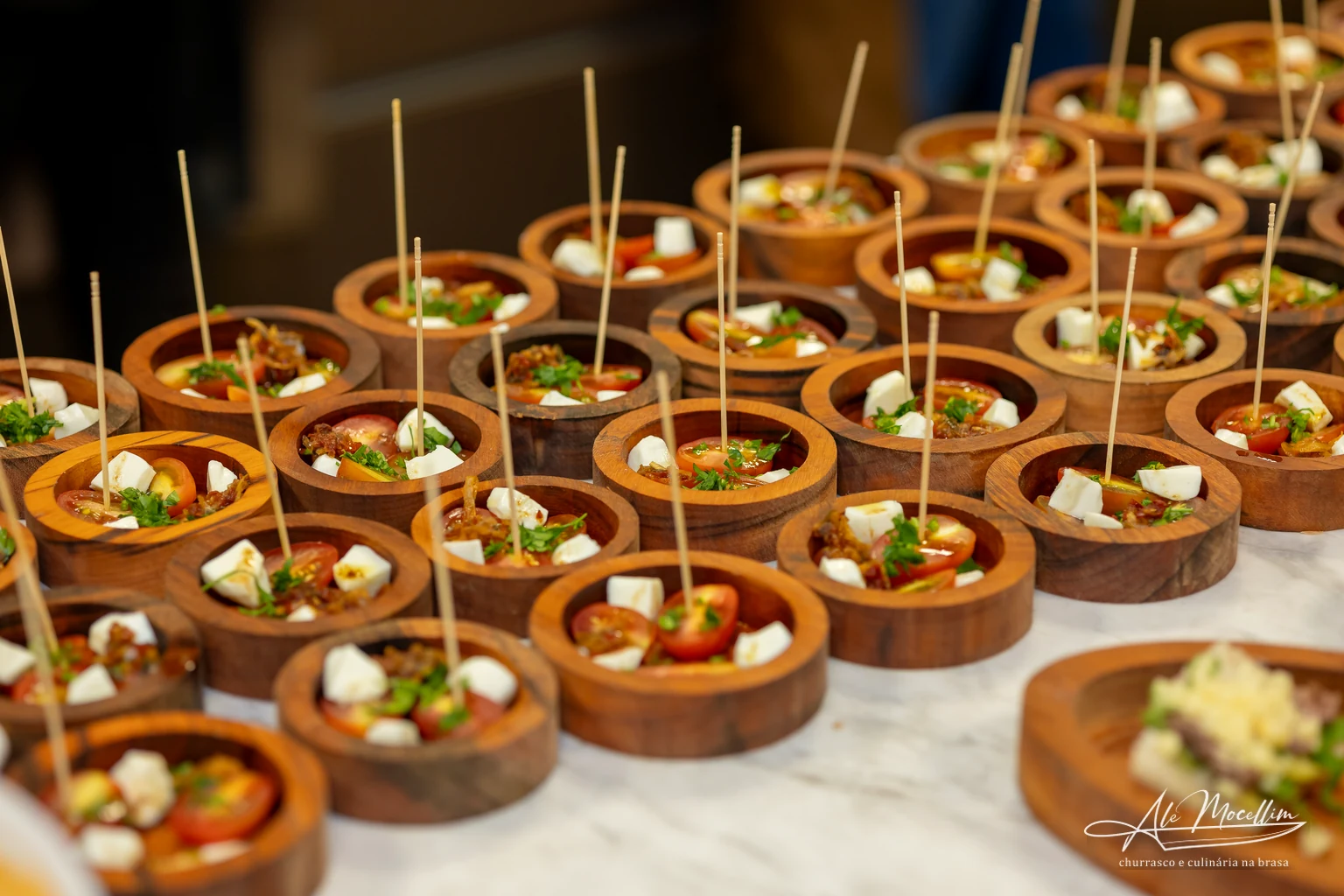 Finger Foods em pequenas porções de Ale Mocellim